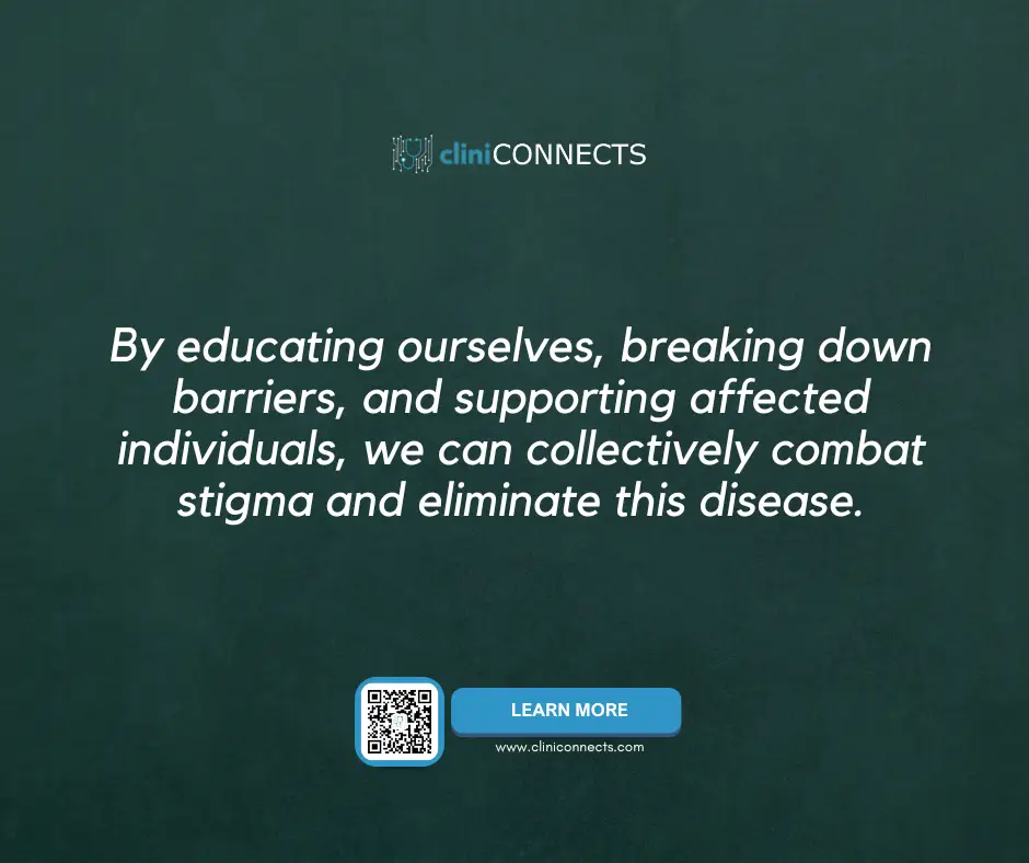 Message for World Leprosy Day 2025 highlighting the importance of educating, breaking down barriers, and supporting affected individuals to combat stigma and eliminate leprosy.