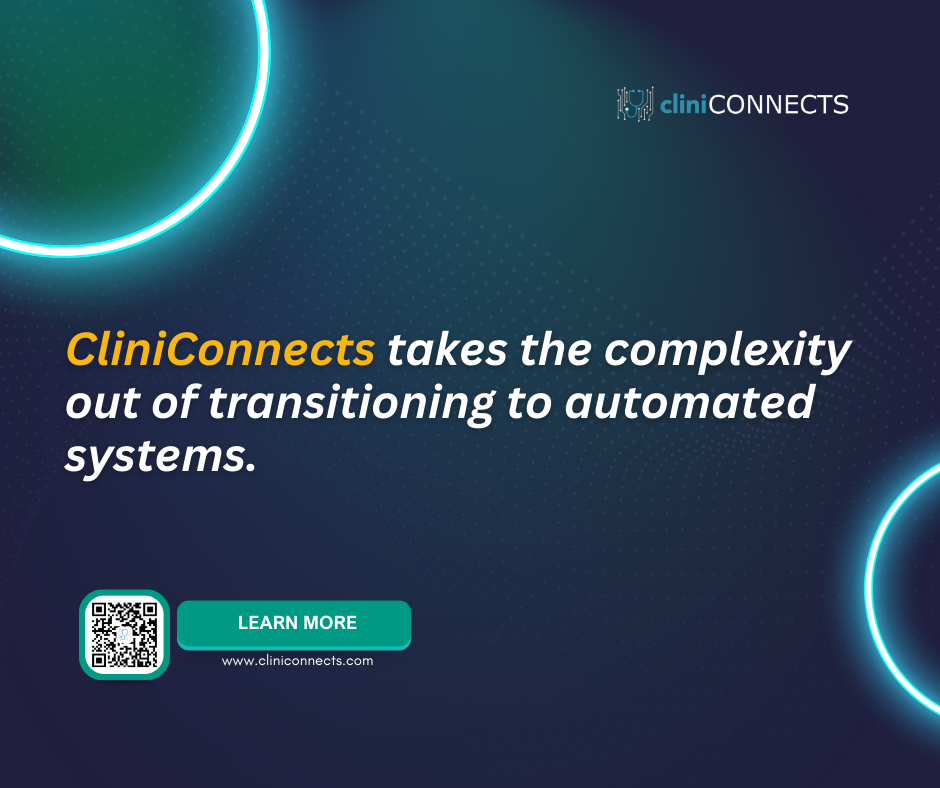 CliniConnects streamlines clinic scheduling automation, simplifying the transition to fully automated systems for healthcare providers.